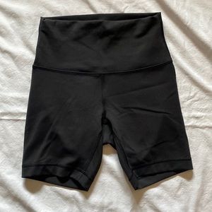 Lululemon Black Biker Shorts